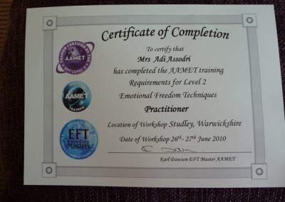 EFT Level 2 Certification - adiassodri.com