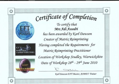 Matrix Reimprinting Practitioner Certification - adiassodri.com